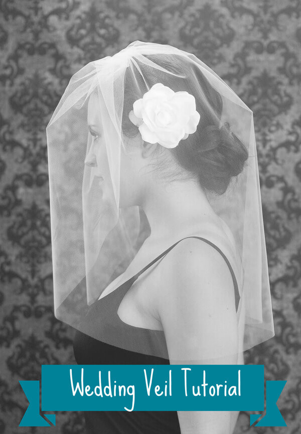 How to Make a Wedding Veil Tutorial